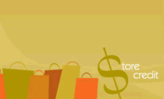 Online Shopping And Sale Items Gifts, Shopping Bags, Credit Cards